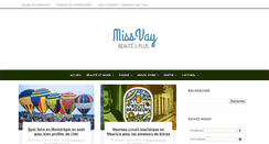 Desktop Screenshot of missvay.com