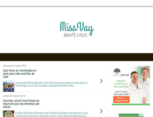 Tablet Screenshot of missvay.com